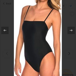 NWT Black one piece swimsuit